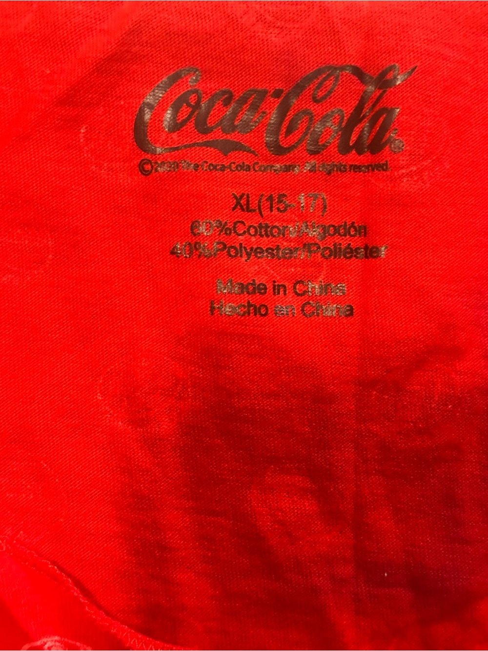 Coca Cola Red Racerback Tank - Picture 3 of 3